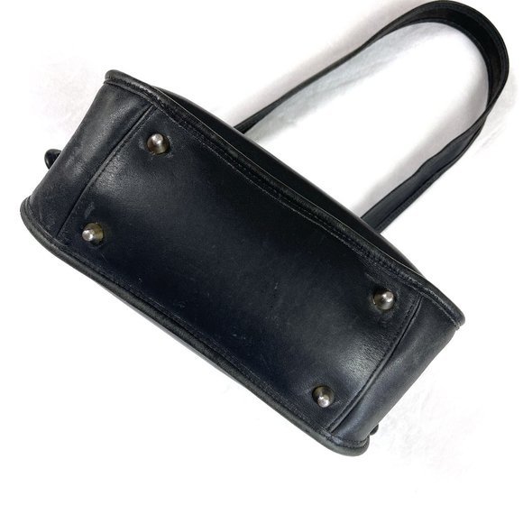 Vintage Coach Black Classic Legacy large shoulder bag - Picture 8 of 13